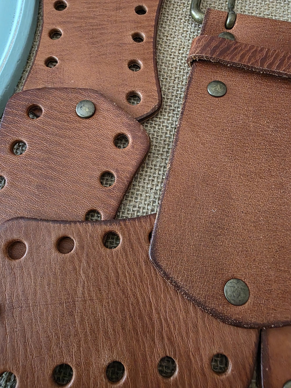 Gail Labelle Vintage Leather Belt 1970s–1990s - Picture 6 of 16